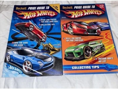 Guias de preços Beckett Hot Wheels 2008/09 DICAS DE COLETA E MAIS DE 1200 FOTOS CADA. - Imagem 1 de 3