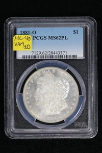 1881-O Morgan Dollar Hit List 40 VAM-1D PCGS MS 62 PL 3Q1Z - Picture 1 of 5