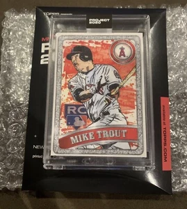 Topps Project 2020 Mike Trout Blake Jamieson Ben Baller Collaboration #100 W/Box - Picture 1 of 3