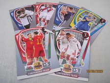 Panini World Cup Qatar 2022 Adrenalyn XL Contender Team Fans #437-491