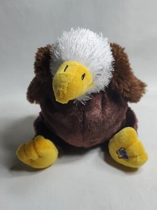 Webkinz GANZ 8” American Bald Eagle Plush Retired HM214 Stuffed Animal No Code - Picture 1 of 8
