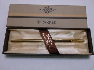 VINTAGE PARKER CLASSIC IMPERIAL GOLD PLATED BALLPOINT PEN / MADE IN USA - Bild 1 von 12