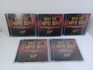 The Best of Movie Hit Lot of 5 CD's  Rare OOP. TITANIC THE BODYGUARD JAMES BOND - Picture 1 of 12
