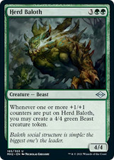 Herd Baloth FOIL Modern Horizons 2 NM Green Uncommon MAGIC MTG CARD ABUGames