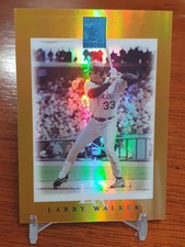 2003 Topps Tribute Contemporary Gold Refractor Larry Walker 06/25 SP Rare HOF
