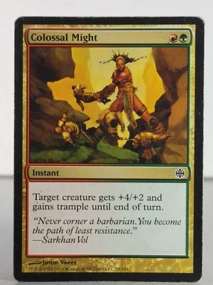 Colossal Might - Alara Reborn - non foil - 51/145 -Common - MTG TCG - Image 1 of 4