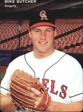 1995 Angels Mother's Baseball Card #21 Mike Butcher