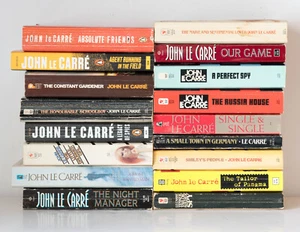 JOHN LE CARRE Lot of 17 Set of Paperback Books - GEORGE SMILEY Series - Picture 1 of 7