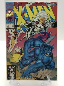 X-Men #1 Marvel Comics 1991 Jim Lee Storm & Beast Cover 1st Team Appearances - Picture 1 of 12