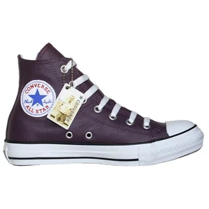 Converse Chucks EU 35 / UK 3 EU 36 / 3,5 Lila Purple LEDER CHUCK TAYLOR ALL STAR - Bild 1 von 2