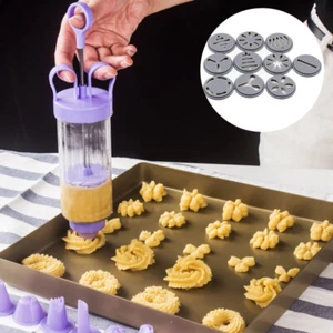Cake Decorating Tools Kit 8 Nozzles Piping Icing Syringe Tips Pastry Bakin GTR8 - Picture 1 of 9