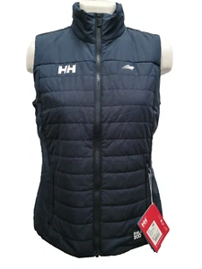 BNWT Helly Hansen Blue Crew Insulator Vest Size L Zipped Pockets - Picture 1 of 10