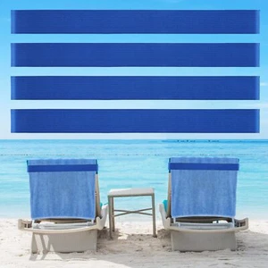 4er Pack Handtuchhalter Gummibänder für Strand Pool Stuhl Kreuzfahrtschiff Essentials - Bild 1 von 5