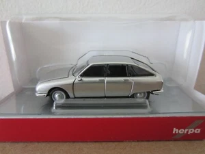 HERPA 430722 CITROEN CS LIMOUSINE SILVER - model is PLASTIC - HO or 1:87 scale - Picture 1 of 2