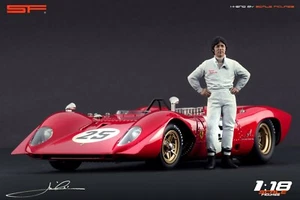 1/18 Mario ANDRETTI by SF Scale Figures for CMC Autoart Exoto - Picture 1 of 5