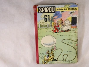 BD Album SPIROU reliure N° 61 du n° 989 à 998 de 1957 - Picture 1 of 9