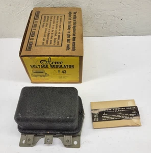 NORS 1957 1960 Ford Continental Edsel Lincoln ACME Rebuilt 12 Voltage Regulator - Picture 1 of 5