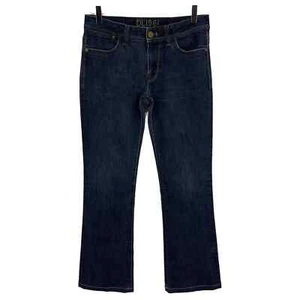 DL1961 Mujer Talla 28 Jennifer Botas High Rise 4 Vías 360 Elastizadas Lavado Oscuro Jeans - Imagen 1 de 11