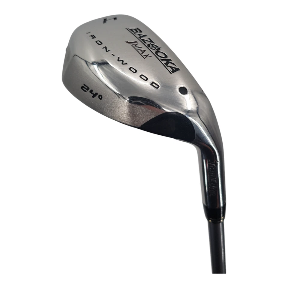 TourEdge Bazooka JMAX 24° 4 Hybrid Iron Reactive R Flex Original Grip 39.5" RH - Image 1 of 4