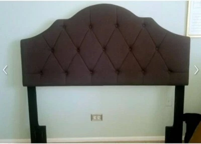 Cabecero Queen Tufted gris Foto 1 de 2