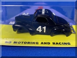 IRACESLOTCARS HO SCALE MOC WILLYS SLOT CAR BODY INDIANA #41 MISTER CONEY PREMIUM - Picture 1 of 5