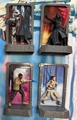 Star Wars Black Series Titanium Lot of 4 - REY, FINN, KYLO REN, CAPTAIN PHASMA - Image 1 of 4