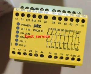 NEW Pilz 774080 safety module PNOZ 11 24VAC 24VDC 7n/o 1n/c - Picture 1 of 2