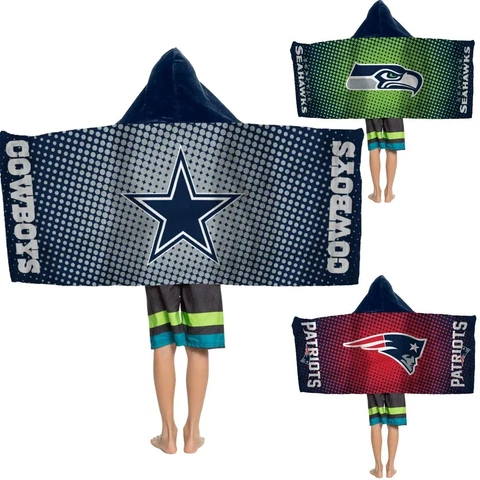 Officially Licensed NFL Hooded Child's Towel 612990-J Cover