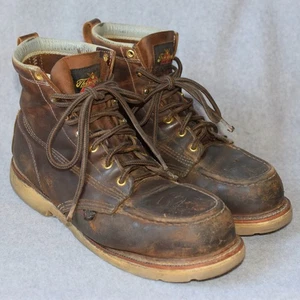 Thorogood Men's 814-4203 American Heritage 6" Crazy Horse Moc Toe Size 11 2E - Picture 1 of 22