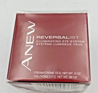 Sistema de ojos iluminado Avon Anew Reversalist .5 oz sellado 2010 nuevo en caja Foto 1 de 4