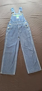 Liberty Overalls Youth 8R Blue Denim Bibs Original Fit Railroad Farm Boys CLEAN - Picture 1 of 15