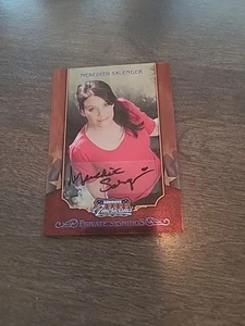 2009 Donruss Americana Meredith Salenger PS Auto #67 #10/50 Made C002404 - Picture 1 of 2