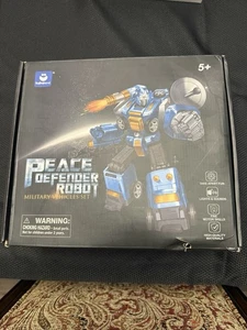 Peace Defender Roboter Militärfahrzeuge Set - 5 in 1 Roboterbausatz - Bild 1 von 2