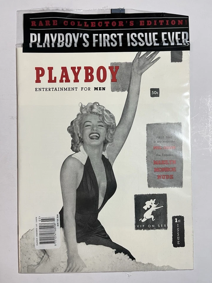 Playboy First Issue Marilyn Monroe Collectors Edition Sealed Brand New Rare Mint Foto 1 de 1