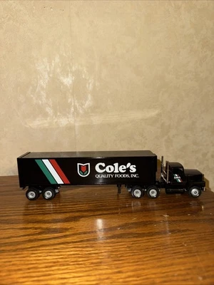Remolque semirremolque fundido a presión Winross 1:64 Cole’s Quality Foods raro/de colección Foto 1 de 4