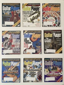 Lot of 20 GUITAR PLAYER Magazine 2014 2015 2017 2019 Dweezil Lennon Thompson - Imagen 1 de 9