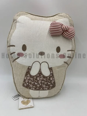 Pottery Barn Teen Hello Kitty® Shaped Heritage Decorative Pillow 16" #U1064 READ - Image 1 of 4