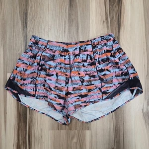 Lululemon Hotty Hot Short II 4" Women's Size 10 Inversion Running Multicolor - Picture 1 of 10