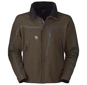 Giacca Softshell Mountain Hardwear Synchro - Uomo Marrone Medio - Foto 1 di 6