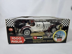 1:18 Bburago Mercedes Benz SSKL 1931 COD 3202 - 1000 Miglia - Picture 1 of 6