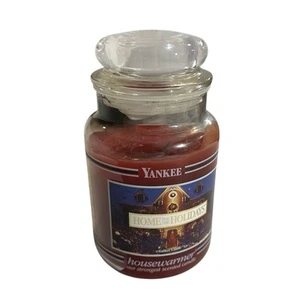 Yankee Candle Home For The Holidays 22 Oz Jar Housewarmer Strongest Scent Rare - Picture 1 of 6