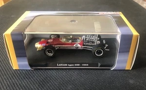 Atlas Legends of Formula 1 Lotus Type 49B - 1968 Graham Hill + Booklet. - Picture 1 of 7