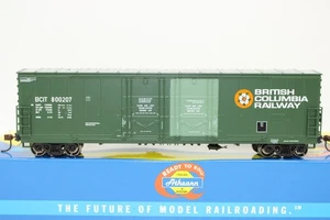 Athearn HO Scale BCIT British Columbia 50' Double Plug Door Box Car NOS 96918 - Picture 1 of 8