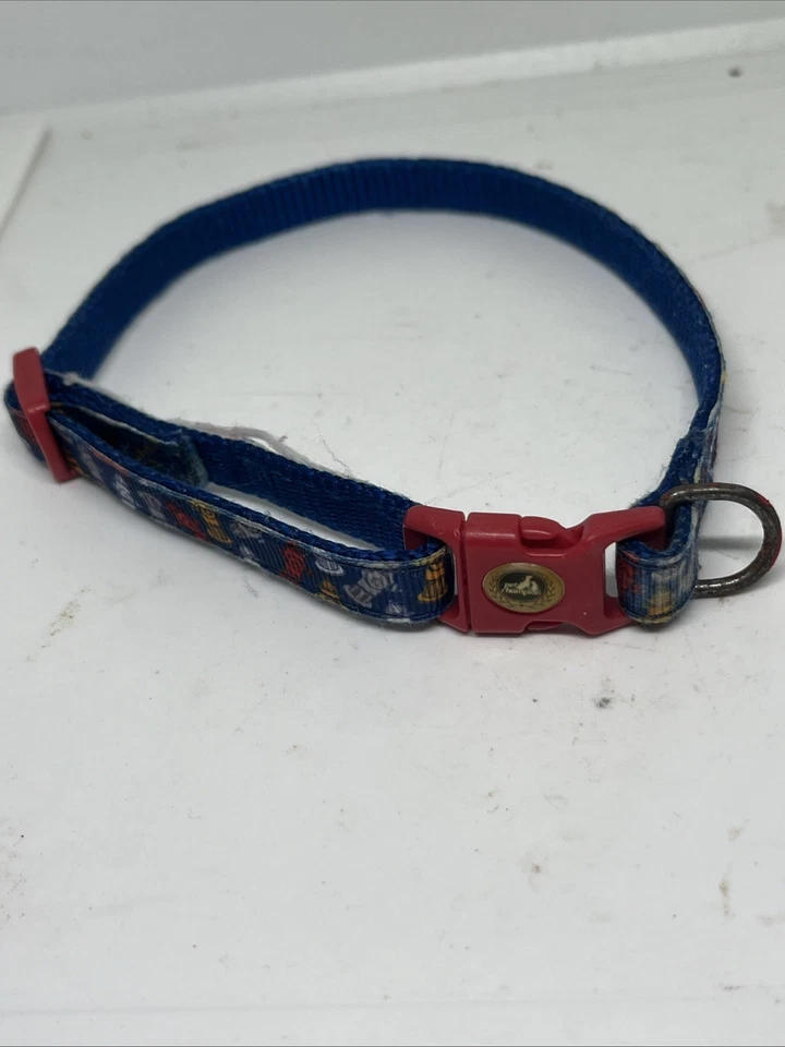 "Collar para perro pequeño PetChampion verde azulado negro blanco ajustable 8""-14"" 3/8"" de ancho" Foto 1 de 4