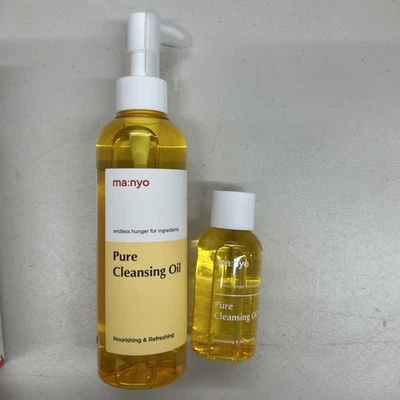 Ma:nyo Pure корейское очищающее масло для лица, флакон 1x6,7 жидкой унции, 1x1,8 жидкой унции. - Изображение 1 из 2