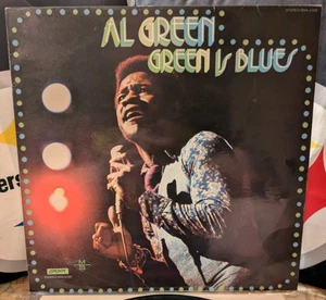 AL GREEN “Green is Blues” 1973 German Import LP SHA-U 139 Red Label VG/VG+ - Picture 1 of 6