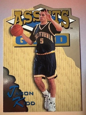 1994-95 Jason Kidd Classic Games Assets Gold Die-Cut - Imagem 1 de 2
