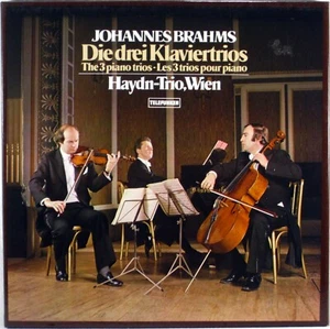 2 LP BOX TELEFUNKEN 1979 Brahms HAYDN-TRIO WIEN 3 Piano Trios 6.35471 - Bild 1 von 4