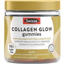 Swisse Beauty Collagen Glow Gummies 99% Sugar Free 45 Pastilles