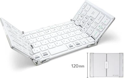 Mobo Keyboard MOBO Keyboard2 Bluetooth 5.1 Japanese layout USB-C Foldable SLW - Image 1 of 4